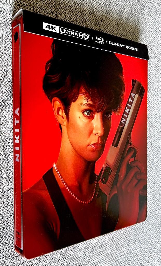 NIKITA (4KUHD) Culte / "STEELBOOK" / 3 BLURAY // Comme Neuf, CD & DVD, Blu-ray, Comme neuf, Action, Coffret, Enlèvement ou Envoi