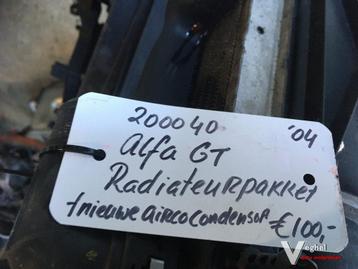 Alfa Gt 2.0 2004 Radiateur  + nieuwe condensor beschikbaar voor biedingen