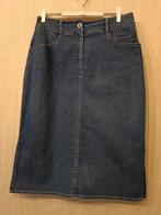 Jupe longue en jean bleu à tirette avant - Signe Nature, Taille 38/40 (M), Bleu, Porté, Signe Nature
