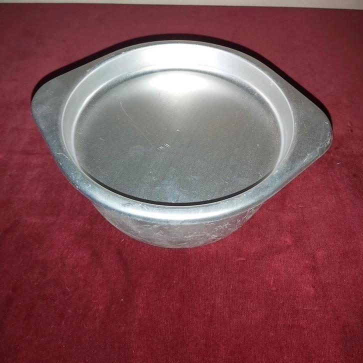 Pan pannentjes inox voedsel pannentjes decoratie, Antiek en Kunst, Curiosa en Brocante, Ophalen of Verzenden