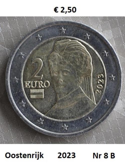 2 Euromunten Oostenrijk, Timbres & Monnaies, Monnaies | Europe | Monnaies euro, Monnaie en vrac, 2 euros, Autriche, Enlèvement ou Envoi