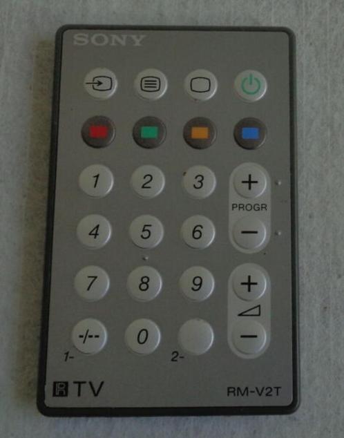 Télécommande TV SONY RM-V2T Télécommande Télécommande, TV, Hi-fi & Vidéo, Télécommandes, Utilisé, TV, Enlèvement ou Envoi