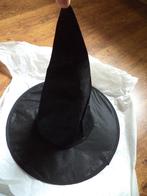Chapeau de sorcière + araignées Halloween, Comme neuf, Décoration, Enlèvement ou Envoi