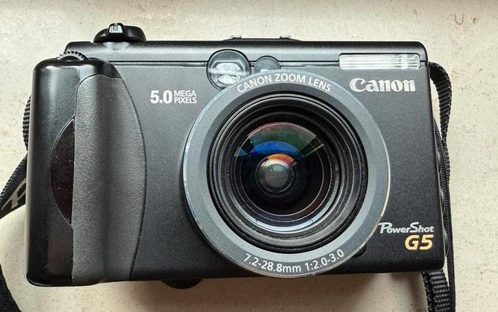 Canon Powershot G5, Audio, Tv en Foto, Fotocamera's Digitaal, Zo goed als nieuw, Compact, Canon, Ophalen of Verzenden