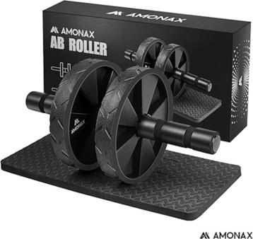 Buikroller Ab Wheel | zwart | buikspierwiel | Nieuw beschikbaar voor biedingen