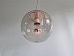 Space Age hanglamp van gerookt glas, Peill & Putzler, 1970, Ophalen of Verzenden
