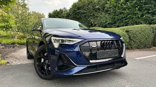 Audi E-tron 55 Quattro Q8 408pk S-line 360 camera, Auto's, Audi, Particulier, e-tron, 360° camera, 4x4, ABS, Achteruitrijcamera