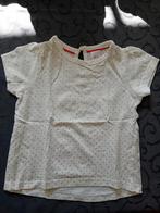 Crème T-shirt met gouden stippen - maat 80, Kinderen en Baby's, Babykleding | Maat 80, Meisje, Babyclub, Ophalen of Verzenden