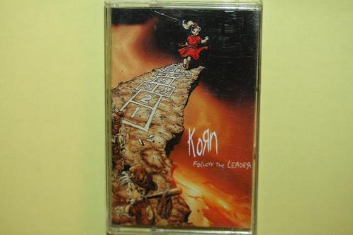 tape - Korn – Follow The Leader, Cd's en Dvd's, Cassettebandjes, Gebruikt, Rock en Metal, 1 bandje, Ophalen of Verzenden