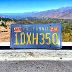 Californie, États-Unis : plaque d'immatriculation Blue Plate, Collections, Utilisé, Enlèvement ou Envoi, USA nummerplaat, California, automobilia