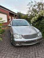 Mercedes c200, Auto's, Mercedes-Benz, Zwart, 4 cilinders, Beige, 5 deurs