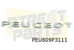 Peugeot Partner achterklepembleem tekst ''Peugeot'' Originee, Verzenden, Nieuw, Peugeot