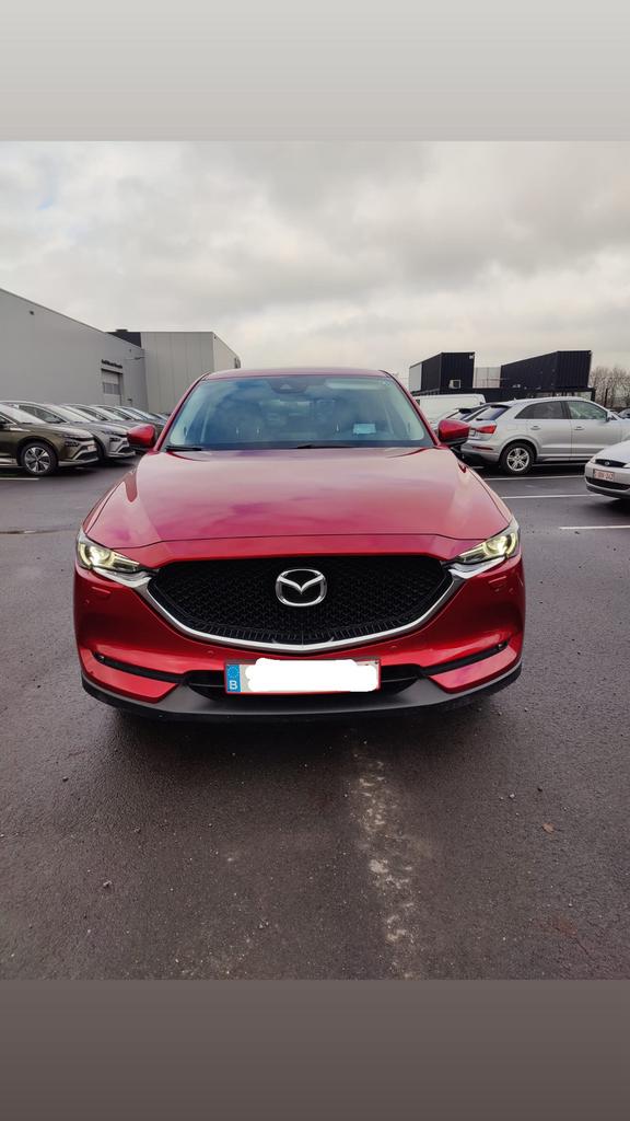 Mazda cx5 2.0 AWD 4x4 rood full option, Auto's, Mazda, Automaat, USB, Leder, 5 zetels