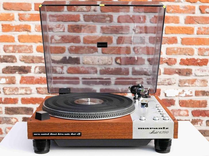 Marantz 6300 platenspeler, als  nieuw, volledige revisie, TV, Hi-fi & Vidéo, Tourne-disques, Comme neuf, Tourne-disque, Enlèvement