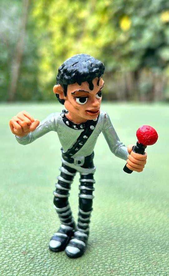 Comics Spain - figurine Michael Jackson, Ophalen of Verzenden, Gebruikt