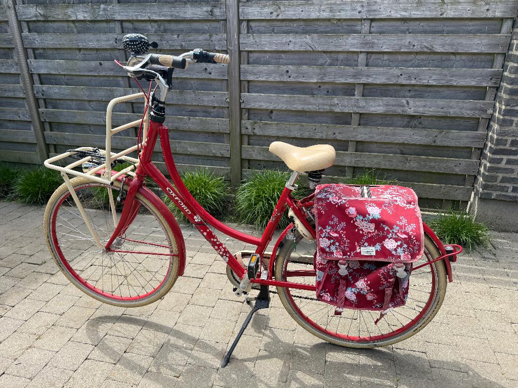 Damesfiets Oxford, Fietsen en Brommers, Gebruikt, Velgrem, 47 tot 50 cm, Versnellingen