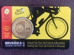 Belgie Coincard Tour De France, Postzegels en Munten, Verzenden, België, Overige waardes, Losse munt