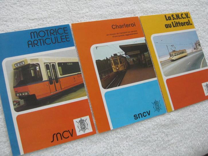 SNCV NMVB – trams et motrices – années 1980, Collections, Trains & Trams, Tram, Enlèvement ou Envoi