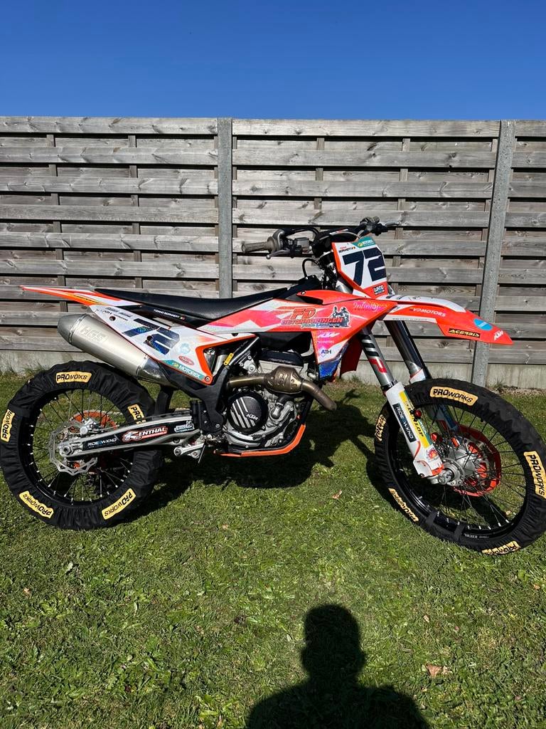 KTM SXF250, Ophalen, Zo goed als nieuw