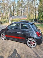 Te Koop Fiat Abarth 595 1.4 Benzine, Auto's, Voorwielaandrijving, Zwart, Leder, Handgeschakeld