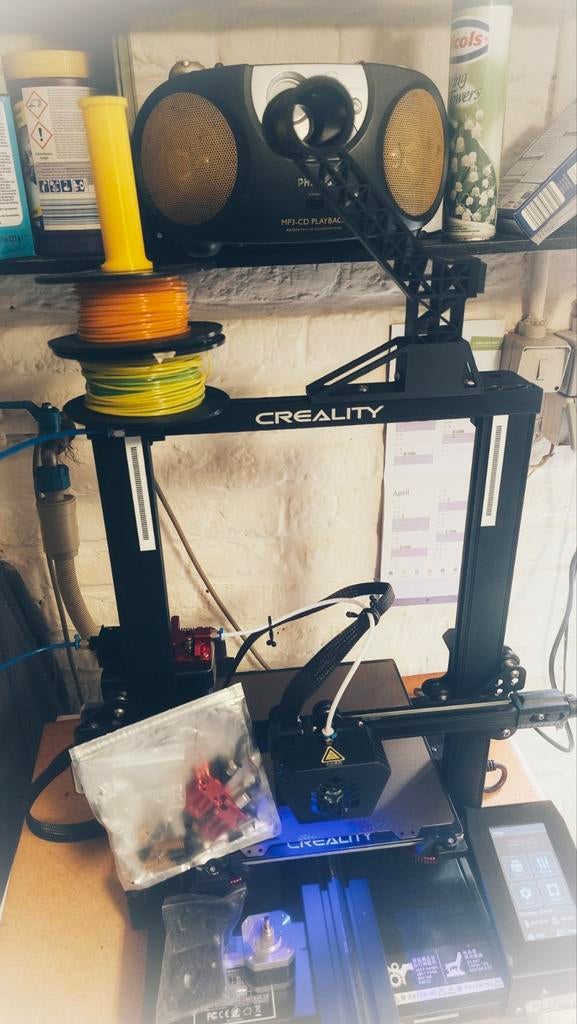 Cr6 se + mods + onderdelen, Computers en Software, 3D Printers, Ophalen