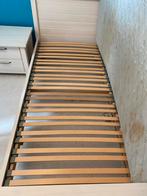 Lit une personne avec table de nuit, Enlèvement, Comme neuf, Une personne, Sommier