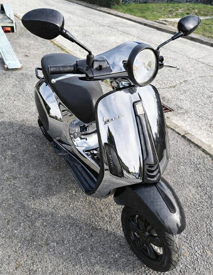 Vespa Sprint VS Primavera A Iget 2022 4500km, Vélos & Vélomoteurs, Vélomoteurs & Scooters bridés, Vespa