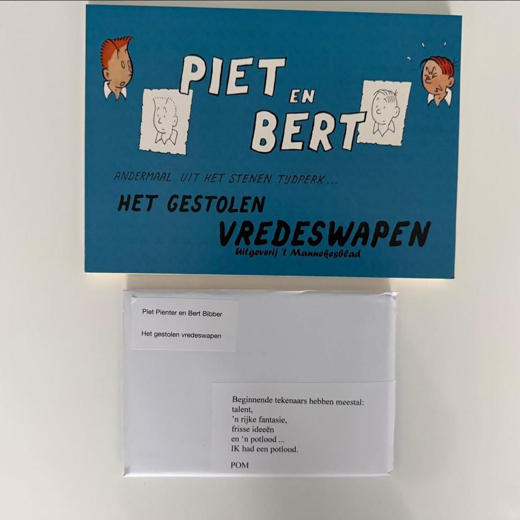 Piet pienter en bert bibber :het gestolen vredeswapen, Boeken, Ophalen