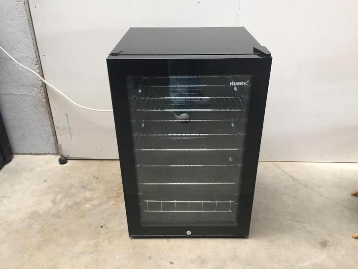 (14) Wijnfrigo tafelmodel Husky is als nieuw, Collections, Vins, Comme neuf, Enlèvement