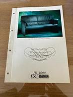 Salon in blauw leder Jori Design JR4600, Moins de 75 cm, Quatre personnes ou plus, Enlèvement, Utilisé