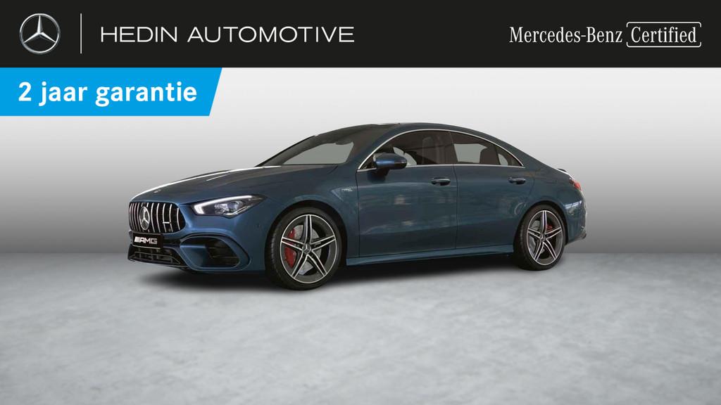 Mercedes-Benz CLA-Klasse 45 S MERCEDES-AMG Coupé AMG Line P, Auto's, Mercedes-Benz, Automaat, Stof, Euro 6, 4 cilinders