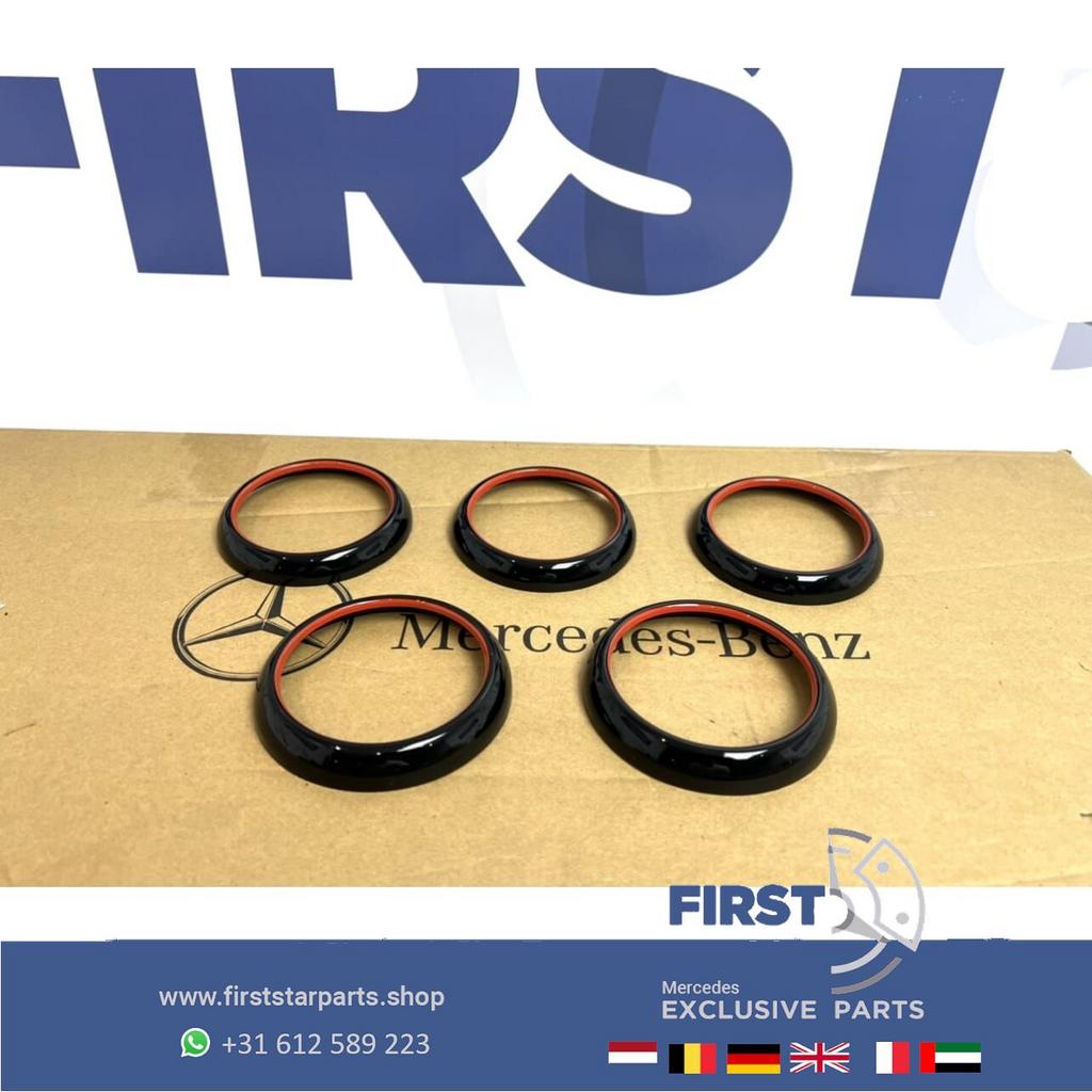 RODE AMG LUCHTROOSTER voor Mercedes W176 W117 W156 A45 CLA45, Gebruikt, -, Ophalen of Verzenden, -