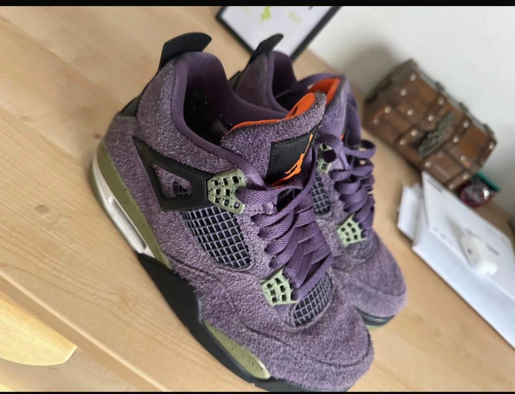 Jordan 4 Retro Canyon Purple, Enlèvement ou Envoi, Comme neuf