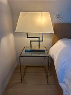 Table d'appoint/table de chevet, Maison & Meubles, Chambre à coucher | Tables de chevet, Enlèvement, Comme neuf, Verre