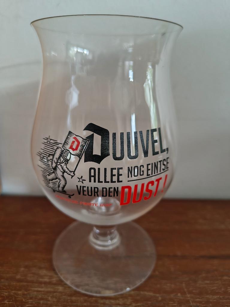 Duvel glas Gentse Feesten 2017, Enlèvement, Comme neuf, Verre ou Verres, Duvel
