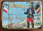 Ancienne boîte LE DRAGON/Fournier-Delcroix/Blandain/Tabac, Enlèvement ou Envoi, Utilisé, Emballage