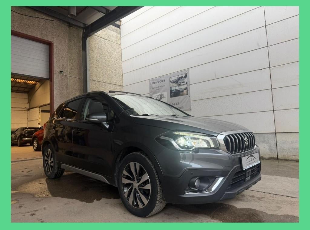 Suzuki SX4 S-Cross 1.4 Turbo GLX *GPS/Camera/Pano.Dak*, Auto's, Suzuki, 4 cilinders, Leder, Bedrijf, 1373 cc