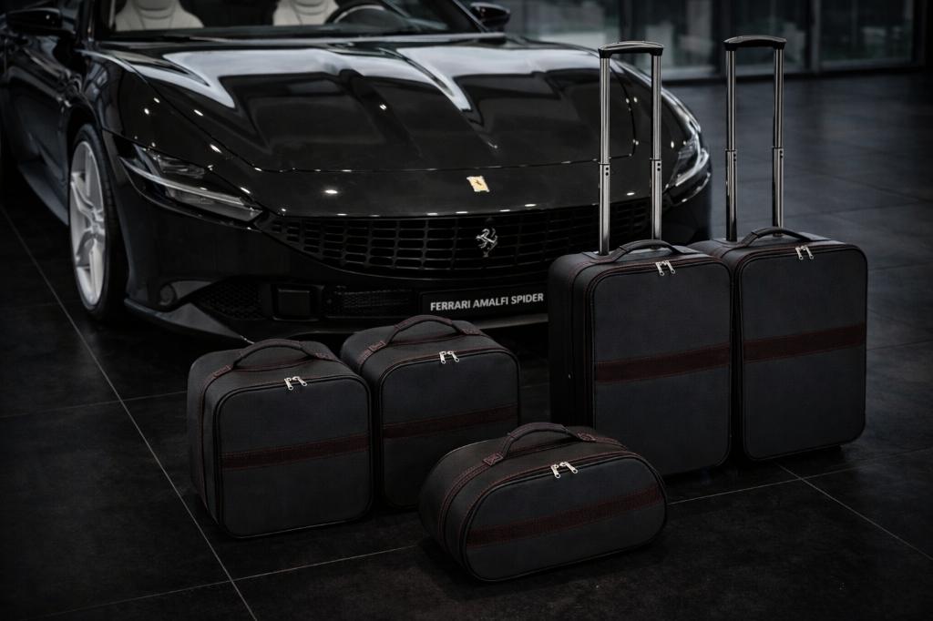 Roadsterbag koffers/kofferset voor de Ferrari Amalfi Spider, Auto diversen, Auto-accessoires, Nieuw, Verzenden