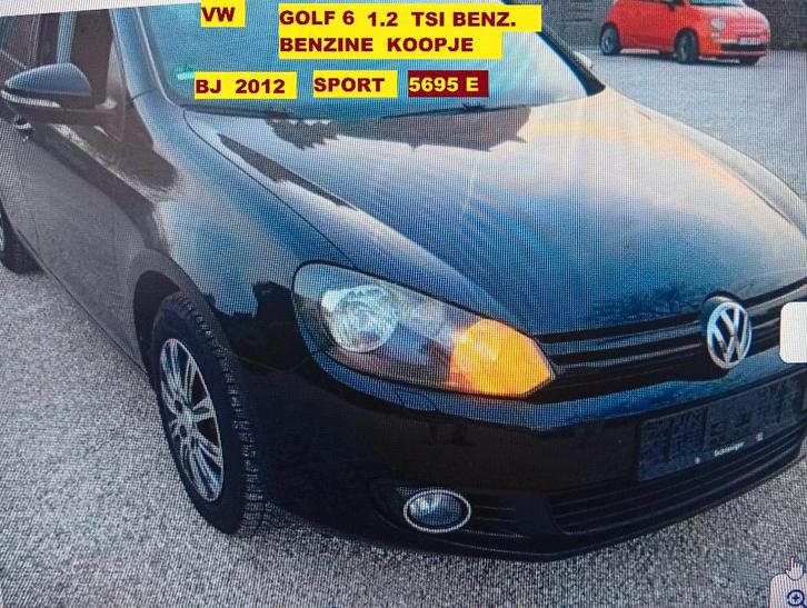 VW GOLF  1.2  TSI  BENZINE (( BJ 2012 ))  KOOPJE, Autos, Volkswagen, Particulier, Achat, Golf, Isofix, Essence, Euro 5, 5 portes