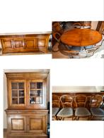 Salle à manger complète style Louis-Philippe 6 chaises, Maison & Meubles, Enlèvement