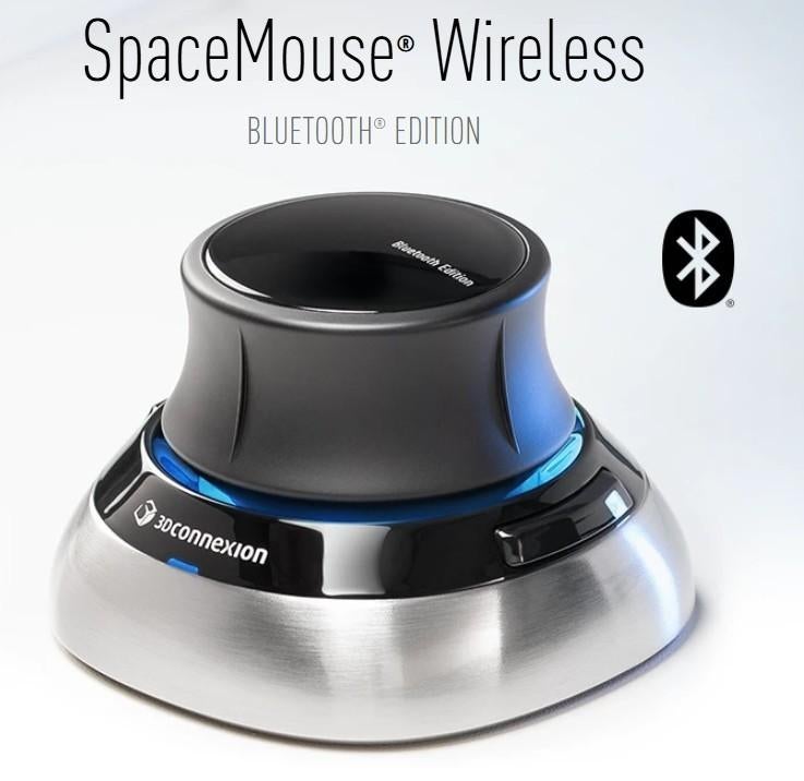 Souris spatiale 3D CAD/3D, Comme neuf, 3D Connexion, Autres types, Sans fil