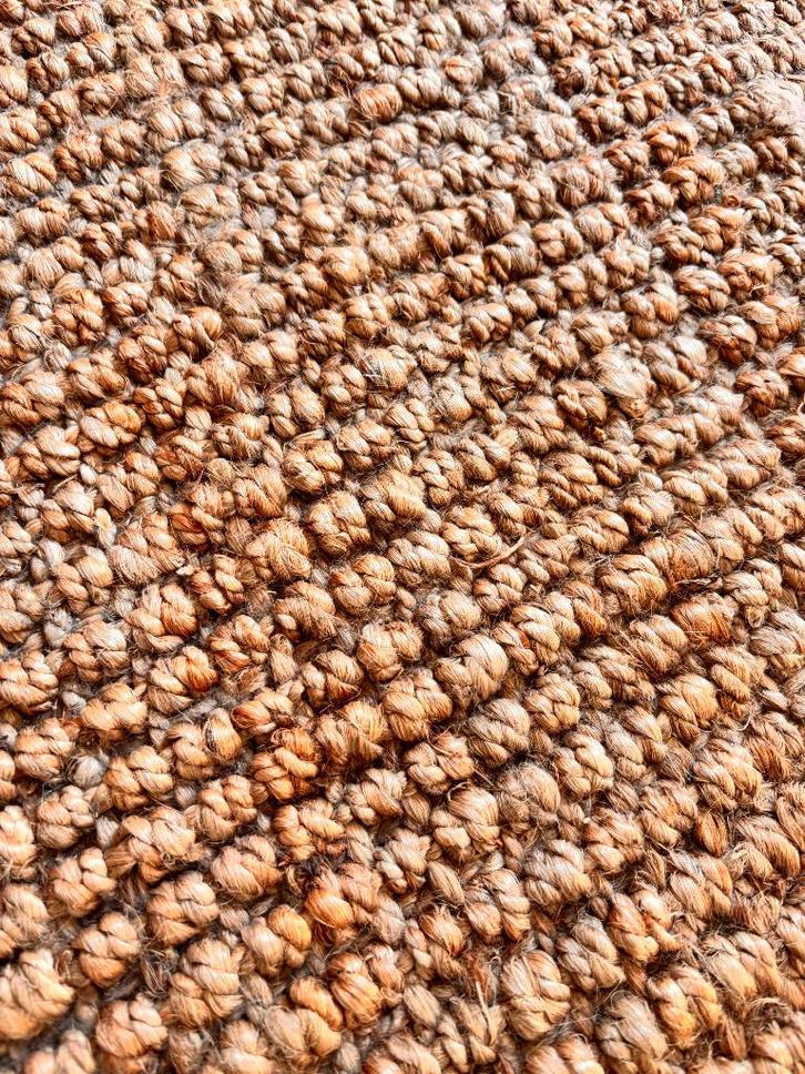 Groot tapijt van touw/jute 200x290 cm, Huis en Inrichting, Stoffering | Tapijten en Vloerkleden, Gebruikt, 150 tot 200 cm, 200 cm of meer