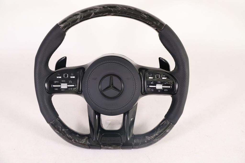 Volant Mercedes en carbone forgé, cuir , amélioré AMG, Enlèvement ou Envoi, Neuf, Mercedes-Benz