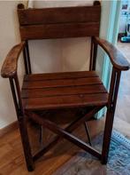 belle chaise en bois, Maison & Meubles, Chaises, Brun, Enlèvement, Utilisé, Bois