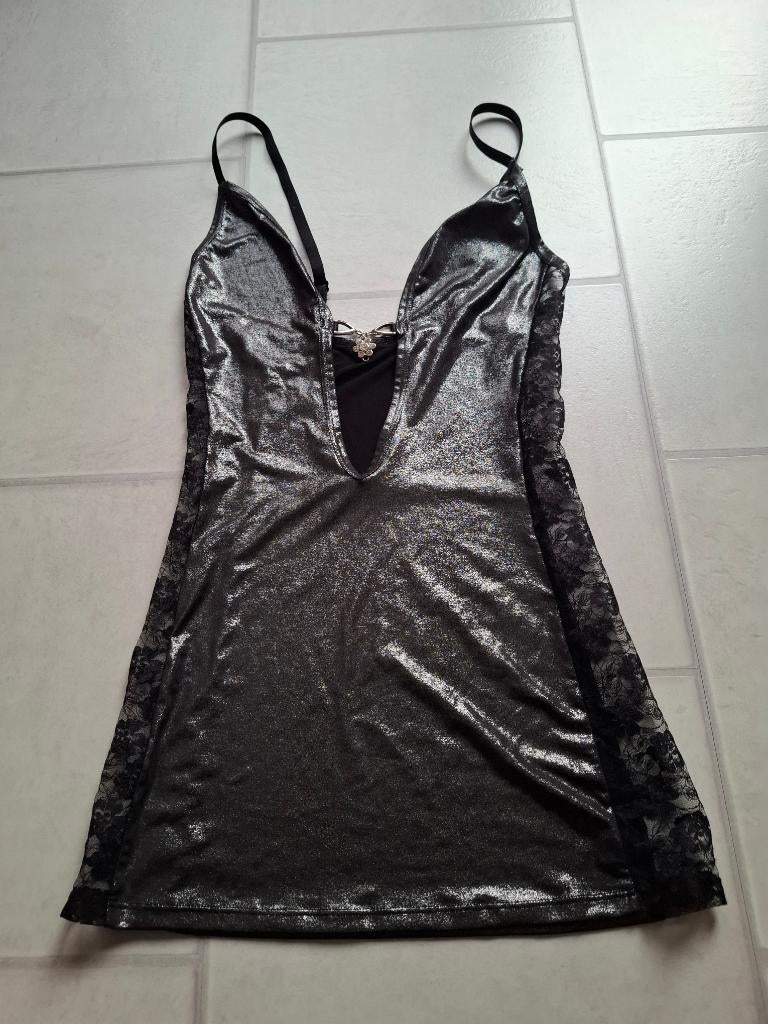 Kleedje, Kleding | Dames, Jurken, Maat 38/40 (M), Zwart, Nieuw, Ophalen of Verzenden