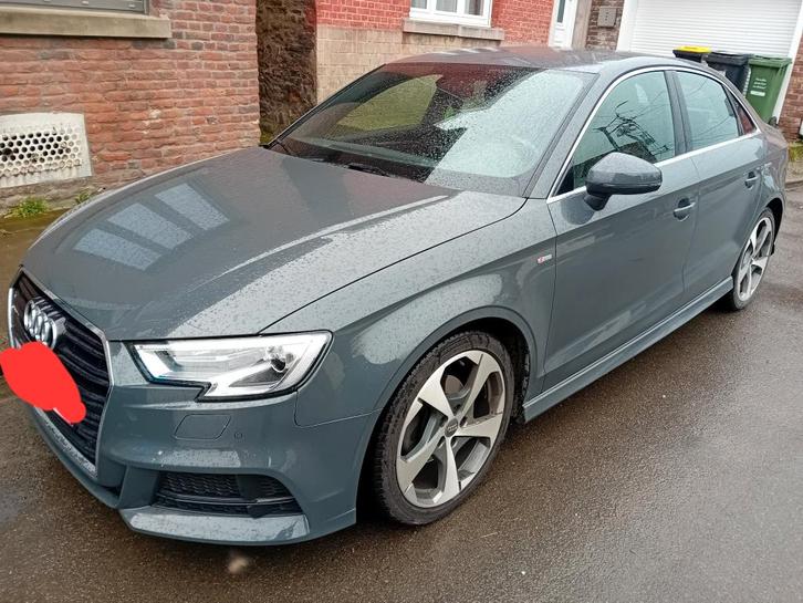 Audi A3 Limousine s-line grise, Auto's, Audi, Particulier, A3, Airbags, Airconditioning, Bluetooth, Boordcomputer, Centrale vergrendeling