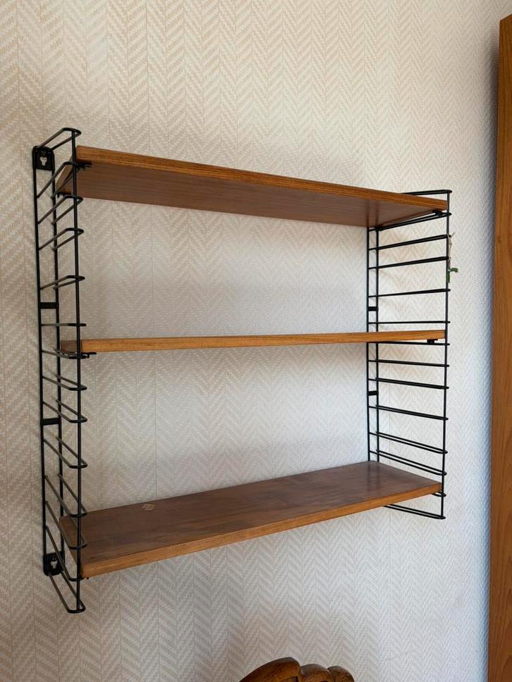 Vintage houten TOMADO rek / wandrek / etagere, Huis en Inrichting, Woonaccessoires | Wandplanken en Boekenplanken, Gebruikt, Ophalen