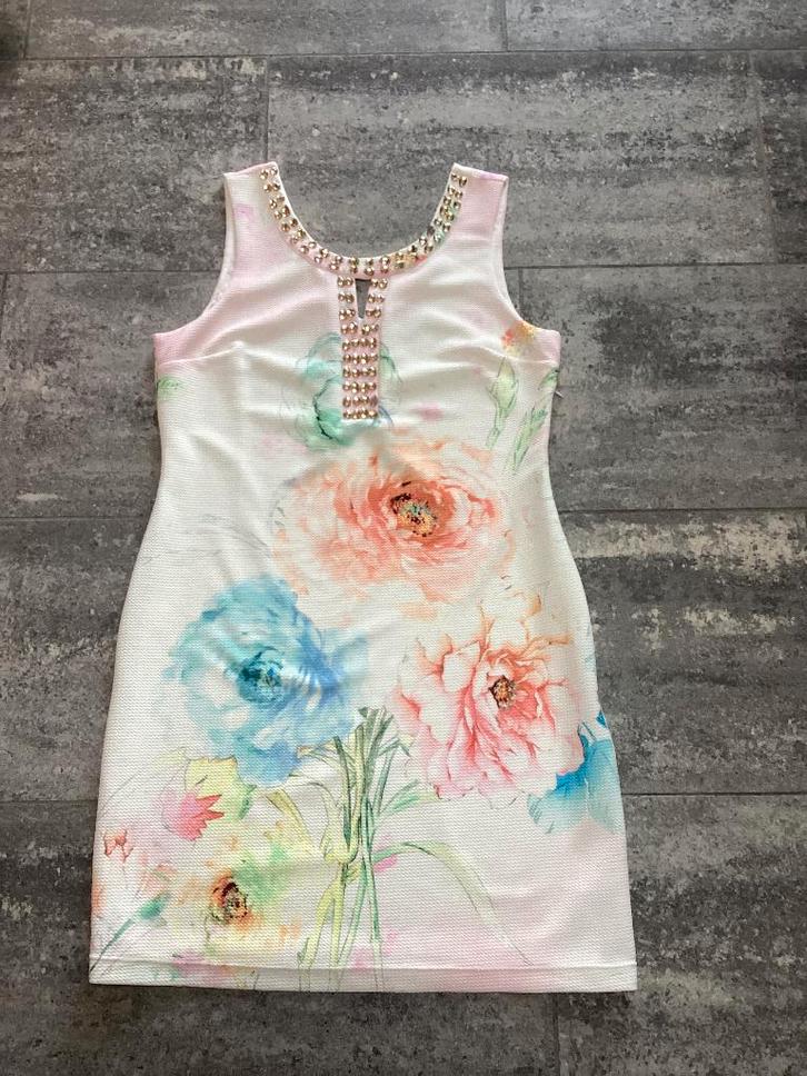 Jurk K-design M/L, Kleding | Dames, Jurken, Nieuw, Maat 38/40 (M), Roze, Knielengte, Ophalen of Verzenden