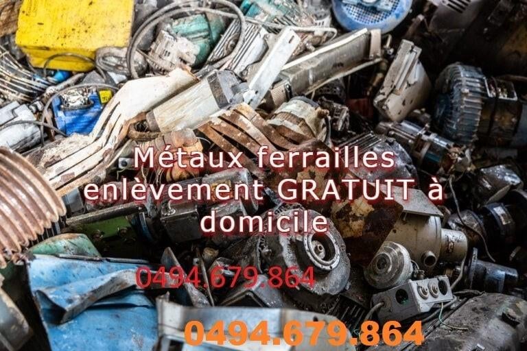Enlèvement métaux .. 0494.679..864. .., Enlèvement, Fer