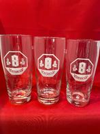 verres à bière Haecht 25cl, Collections, Enlèvement ou Envoi, Utilisé, Verre à bière